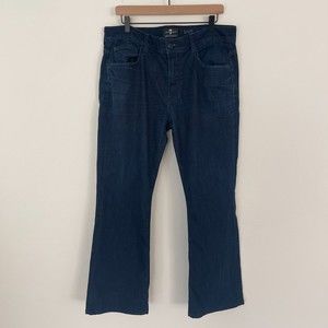7 For All Men Kind Luxe Brett Performance Blue Jeans